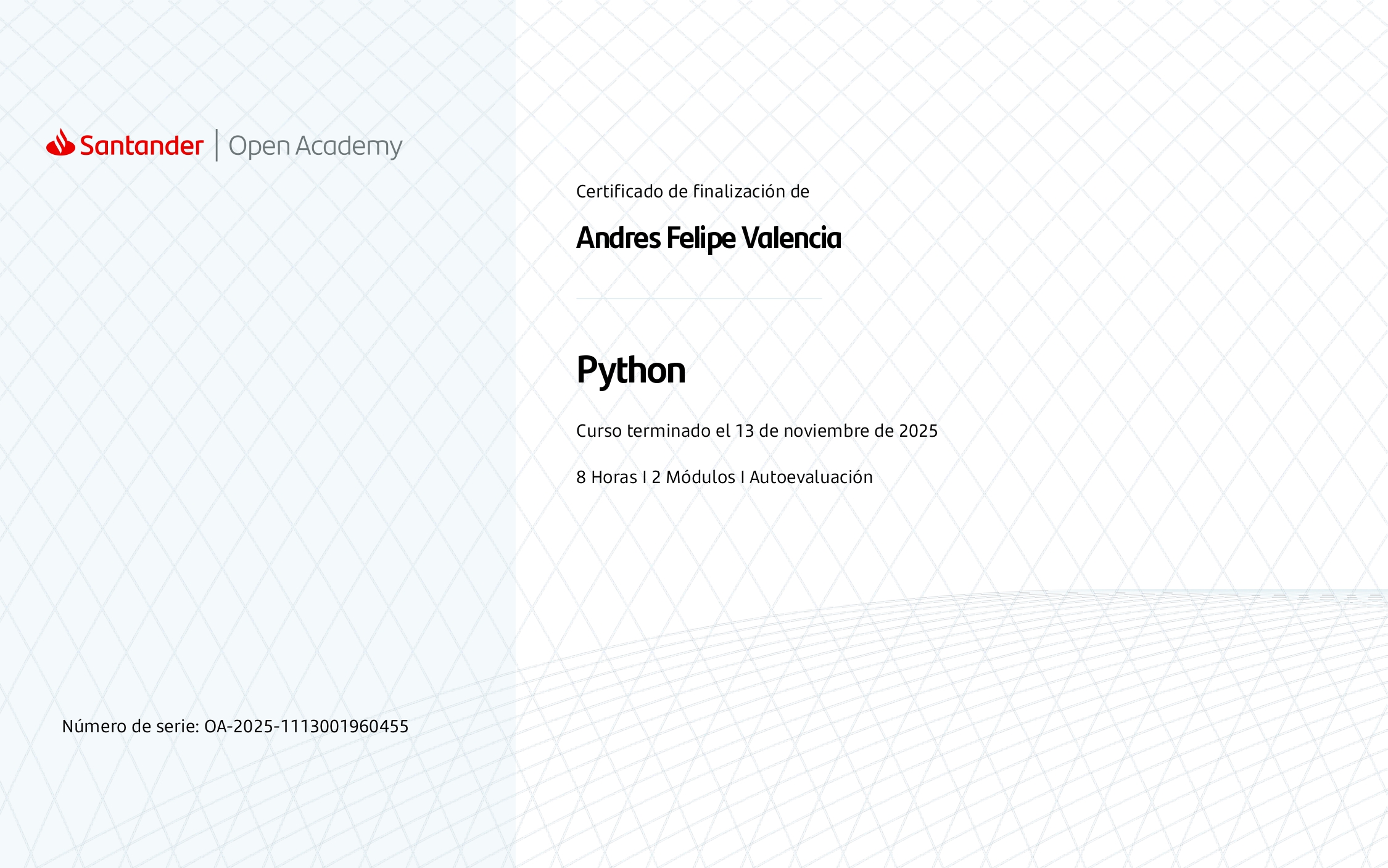 Certificado de Competencia